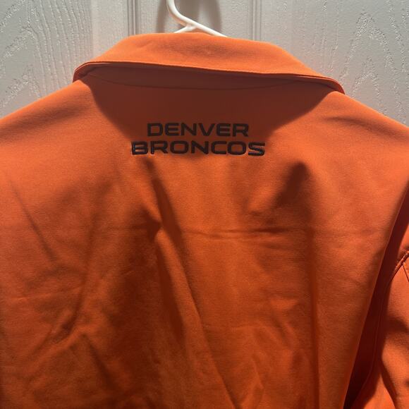 Denver Broncos NFL Full Zip EMBROIDERED Fleece Lined Men’s Size M Jacket - Picture 9 of 11
